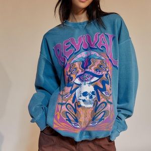 NWT Urban Outfitters Project Social T Revival Sweatshirt Pullover S/M